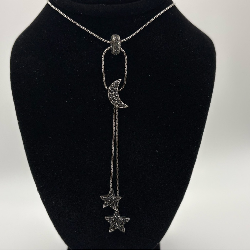 Source Unknown Silver Celestial Necklace